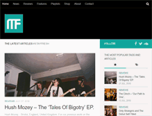 Tablet Screenshot of musicallyfresh.com